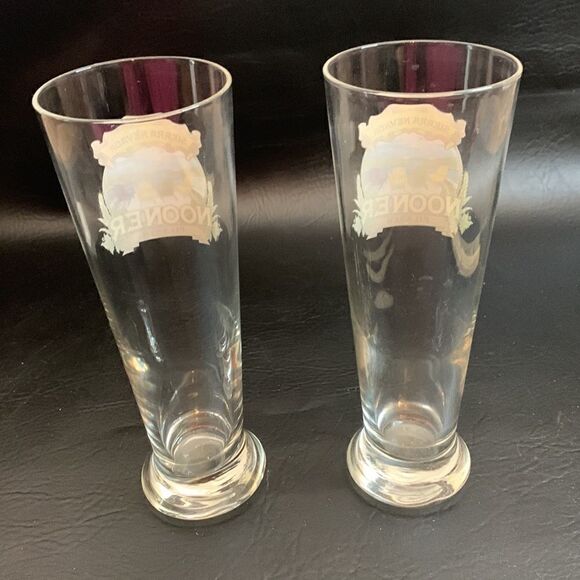 Sierra Nevada Nooner Pilsner 18 Ounce Gold Red Yellow 8 1/2 Inch Tall Beer Glass - Picture 3 of 7